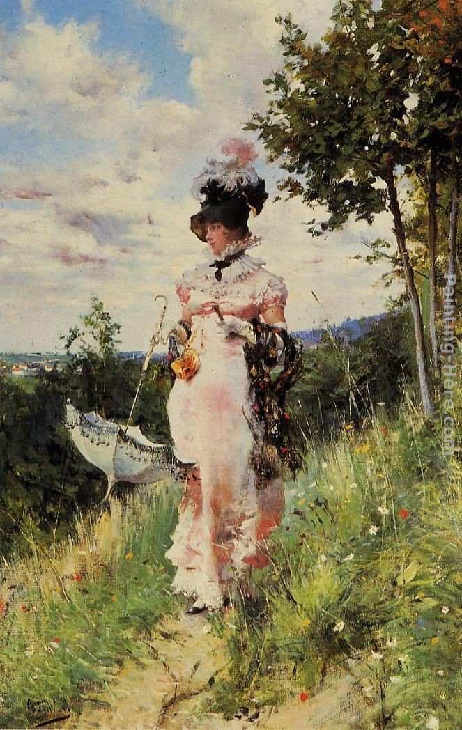 Giovanni Boldini The Summer Stroll
